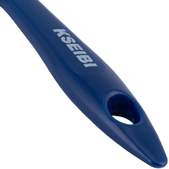 Pincel com Cabo de Plástico - Branco - Azul Escuro 30mm para Pintura | KSEIBI