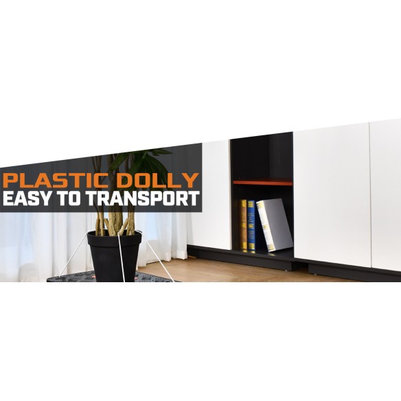 Carucior de transport marfa din plastic rezistent | KSEIBI