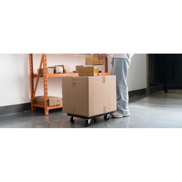 Carucior de transport marfa din plastic rezistent | KSEIBI