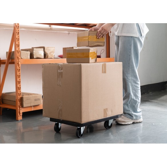 Carrello in plastica resistente per trasportare merci pesanti | KSEIBI