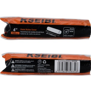 Manchon pour rouleau à peinture 4"100mm acrylique de qualité supérieure | KSEIBI 2