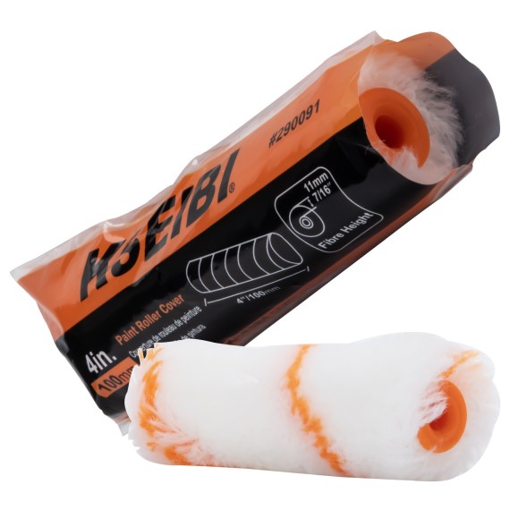 Manșon rolă vopsire 4" pentru un finisaj impecabil | KSEIBI