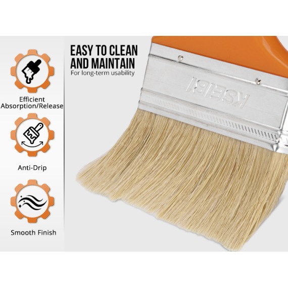 Paint Brush Trade Set 3-Pc Set