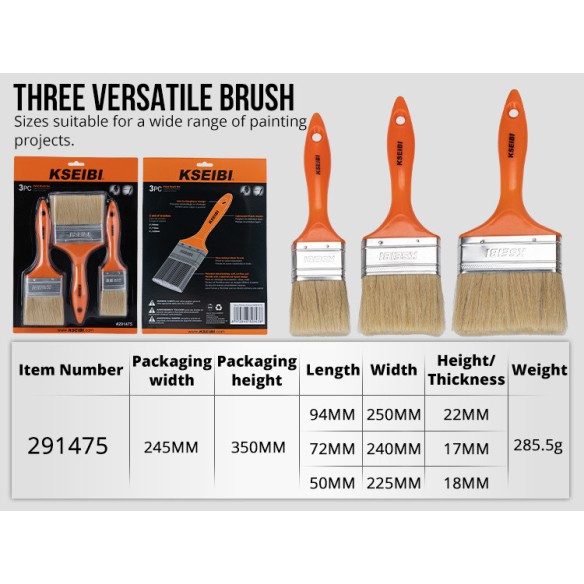 Conjunto de Pincéis de Pintura Profissional | KSEIBI