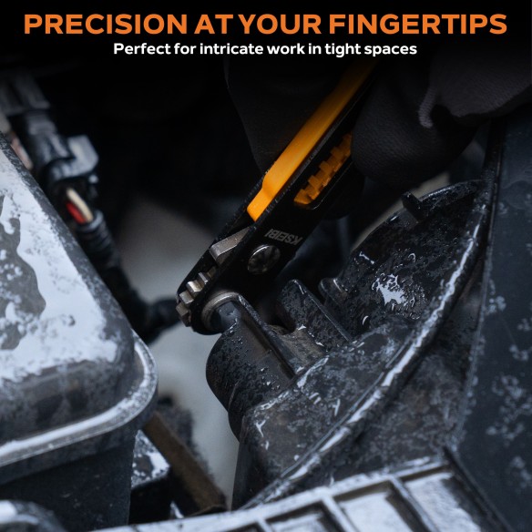 High-Quality Mini Ratchet Socket Set for Precision Work | KSEIBI