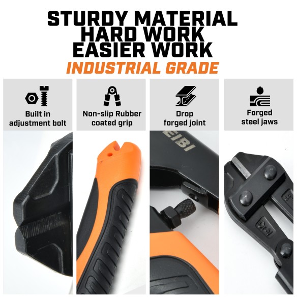 Mini coupe-boulons/ProGrip de haute qualité pour tous vos besoins de coupe | KSEIBI