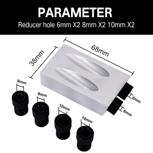 "High-Quality Metal Pocket Hole Jig for Precision Joinery | KSEIBI" 2