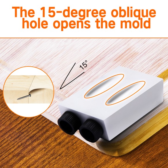 "High-Quality Metal Pocket Hole Jig for Precision Joinery | KSEIBI"