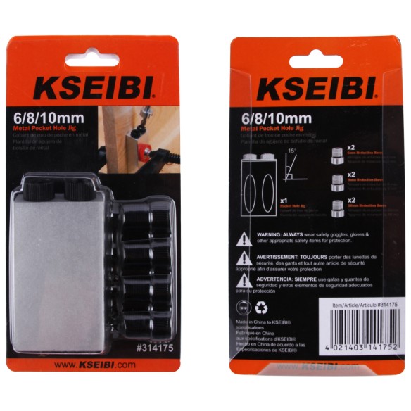 "High-Quality Metal Pocket Hole Jig for Precision Joinery | KSEIBI"