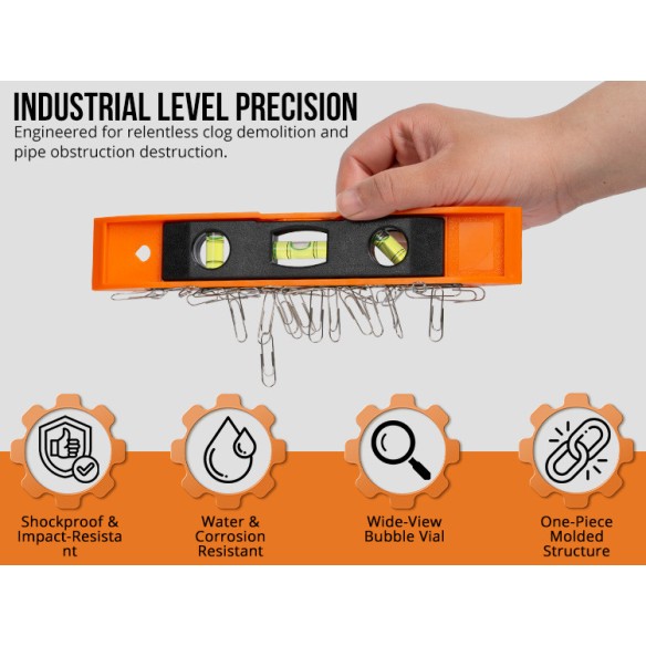 Αγοράστε το κορυφαίο μαγνητικό αλφάδι τορπίλη 3 αμπούλες PM 22 | KSEIBI
