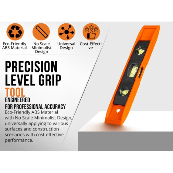 Nivel cu bulă magnetic cu trei niveluri pentru precizie | KSEIBI