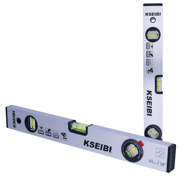 三水泡带磁性水平尺 AVM 3 - 完美测量工具 | KSEIBI