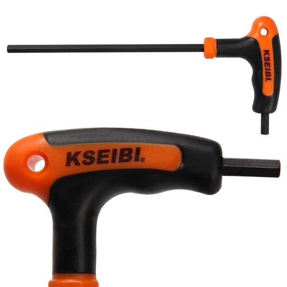 Chei hexagonale cu două cai de tip L | Set 7 piese | KSEIBI