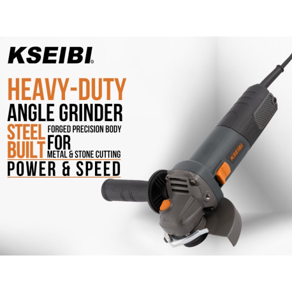 Amoladora angular 125mm, potente y versátil | KSEIBI