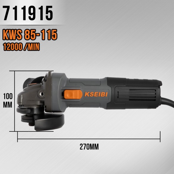 Powerful 115mm Angle Grinder for Precision Cutting and Grinding | KSEIBI