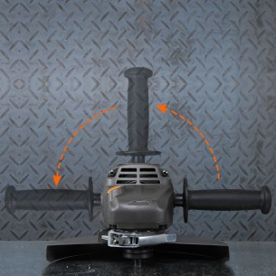 Meuleuse d'angle KWS 24-230, 230mm, 2400W pour travaux de précision | KSEIBI 2