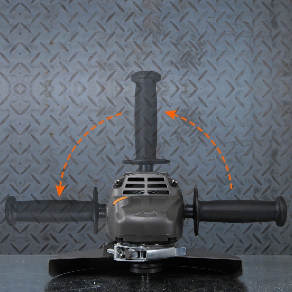 Meuleuse d'angle KWS 24-230, 230mm, 2400W pour travaux de précision | KSEIBI