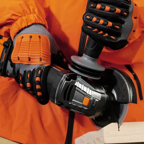 Smerigliatrice angolare a batteria 20V per professionisti | KSEIBI