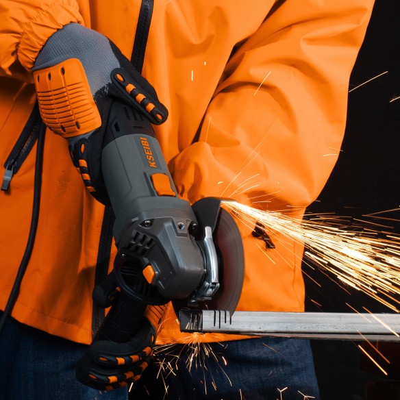 "Powerful Variable Speed Angle Grinder for Precision Cutting | KSEIBI"