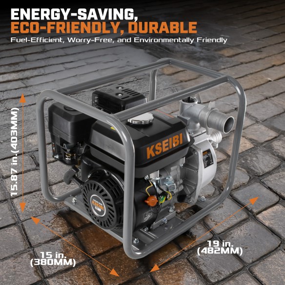 High-Quality Gasoline Water Pump for Efficient Water Transfer | KSEIBI