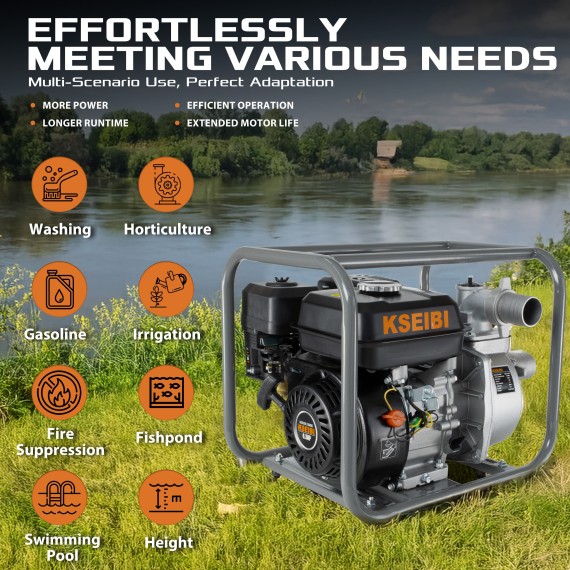 KWP 50 Gasoline-Powered 50mm Water Pump