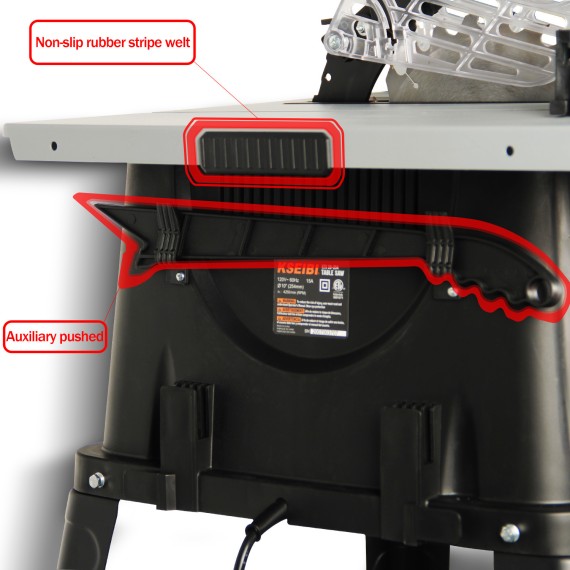 High-Quality 254mm Table Saw for Precision Woodwork | KSEIBI