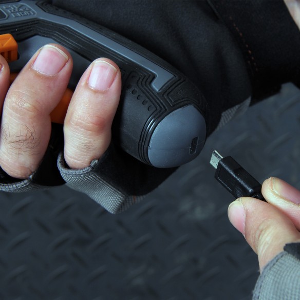 Avvitatore a batteria 4V, 1/4" per lavori di precisione | KSEIBI