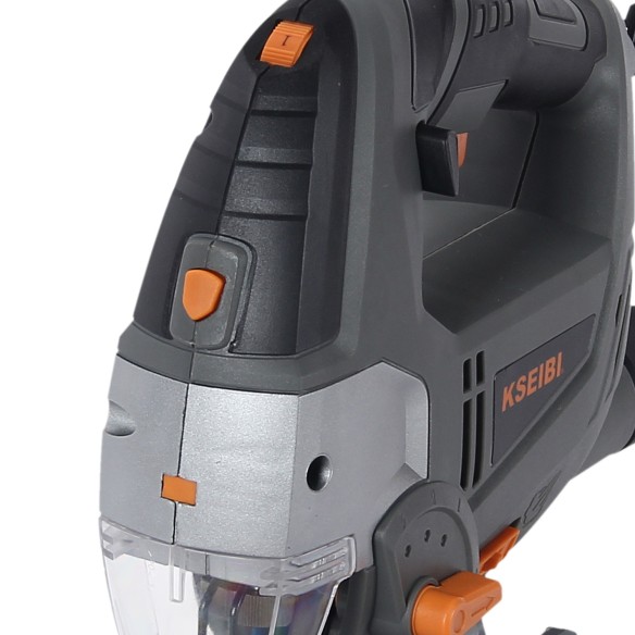 Scie sauteuse avec laser 100mm, 800W pour des découpes précises | KSEIBI