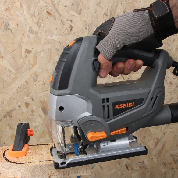 Fierăstrău pendular cu laser pentru lemn de 100 mm, 800W | KSEIBI