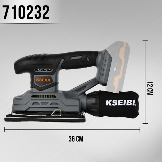Compre a Lixadeira De Acabamento Sem Fio 20v Kss 20v-230 | KSEIBI