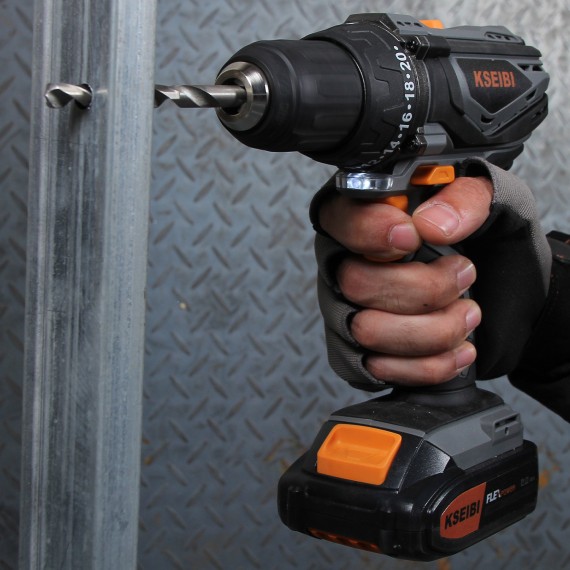 Perceuse sans fil 20V pour travaux polyvalents | KSEIBI