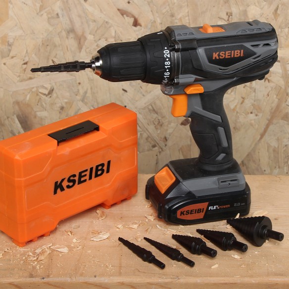 Лучшая аккумуляторная дрель 20V-35 для профессионалов | KSEIBI
