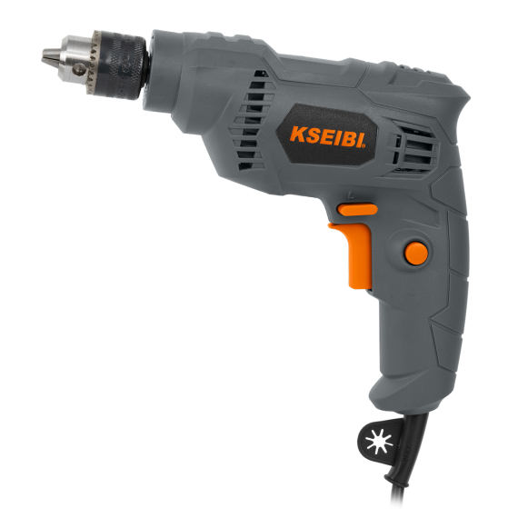 Perceuse électrique 6.5mm à clé, 400W - Performante et facile à utiliser | KSEIBI