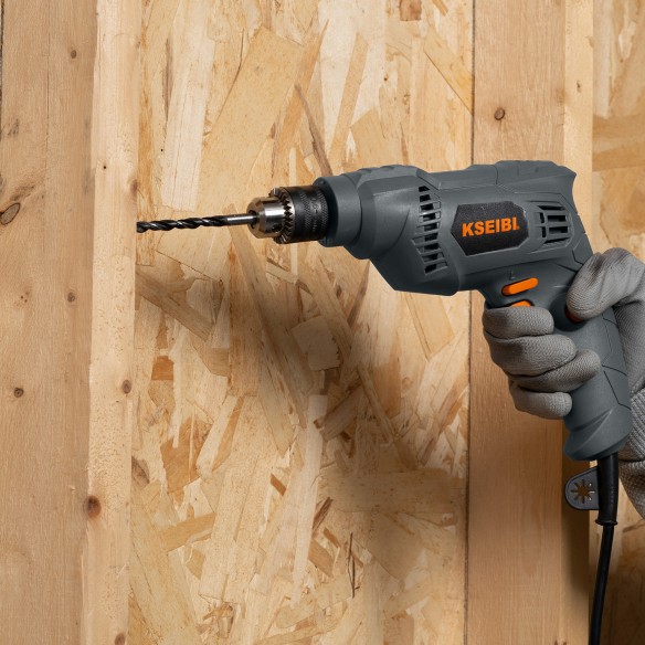 Bormașină electrică KSM 400 D cu mandrină cu cheie 6,5 mm | KSEIBI