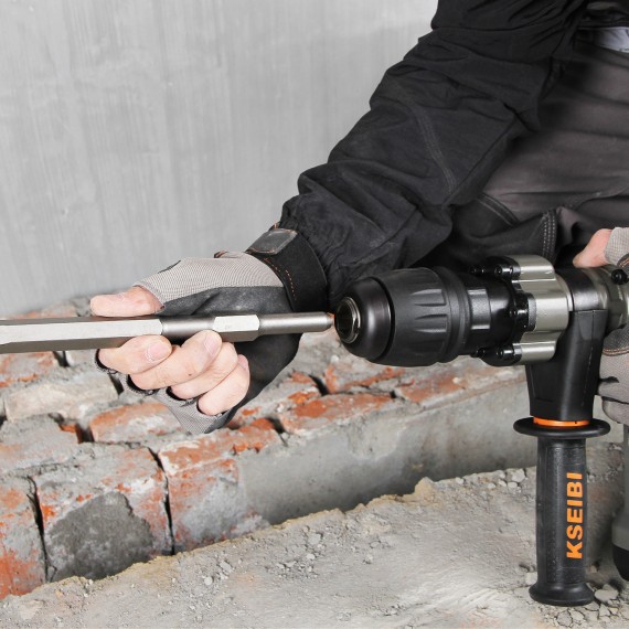 Ciocan demolator KSH 1250 D, 17mm hex, 1250W pentru demolări eficiente | KSEIBI