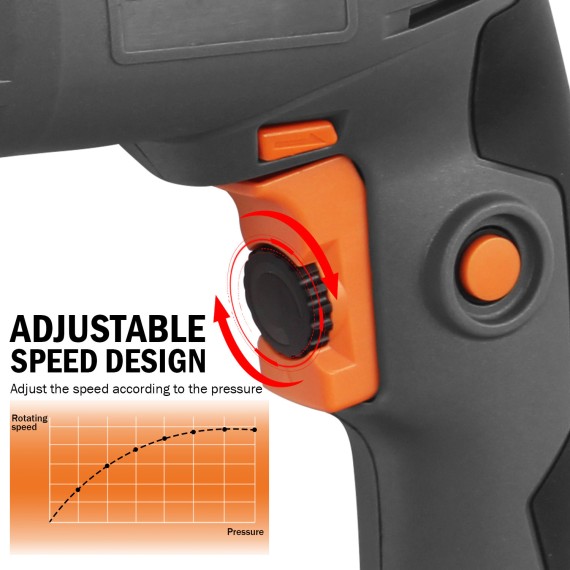 Furadeira de Impacto KSB 710 D: Potente e Precisa | KSEIBI