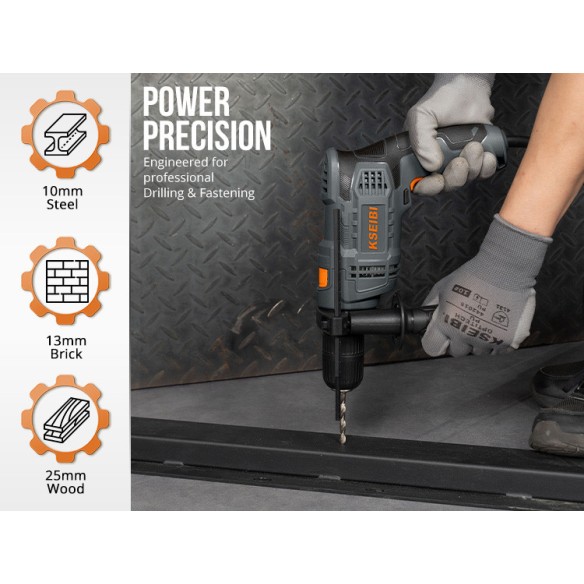 High-Performance KSB 580 D Impact Drill for Precision Drilling | KSEIBI