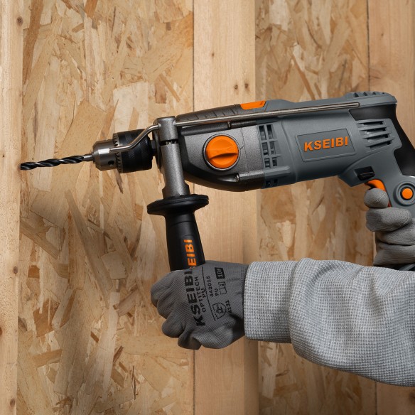 Perceuse à percussion 13mm, 1050W: performances professionnelles | KSEIBI