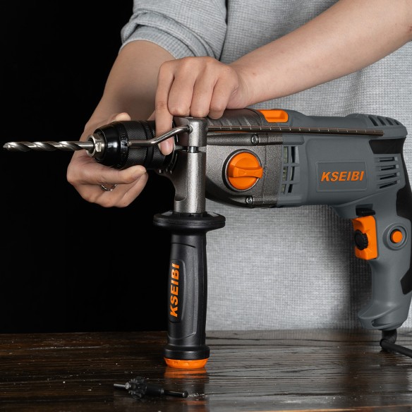 Furadeira de Impacto Ksb 1050-2 DS, 13 mm Sem Chave, 1050W | KSEIBI