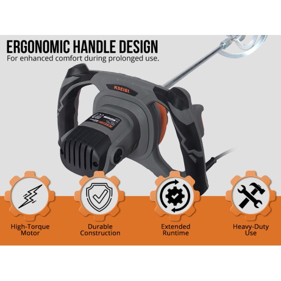 Mezclador de Pintura Profesional de Alta Velocidad KRW 1400 V | KSEIBI