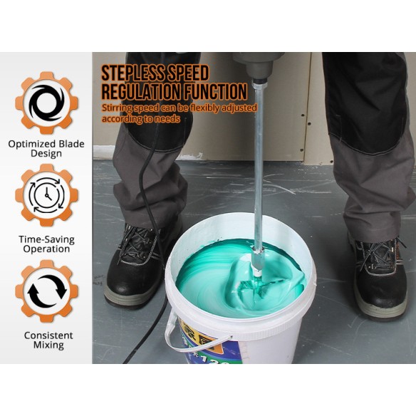 Misturador de Tinta Krw 1400 V para Pintura Profissional | KSEIBI