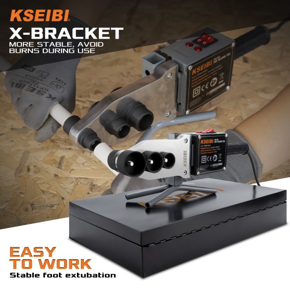 Soldadora de tuberías KPW 1500: potente herramienta de soldadura | KSEIBI