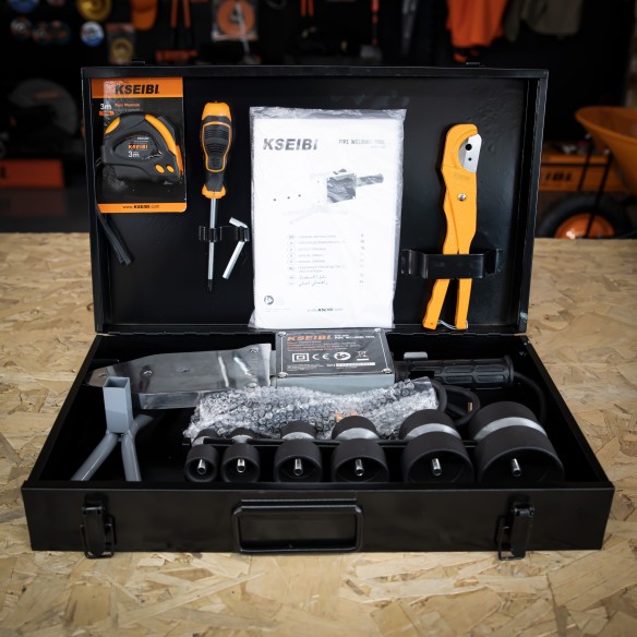 Инструмент для сварки труб KPW 1500: мощность 750/1500 Вт | KSEIBI