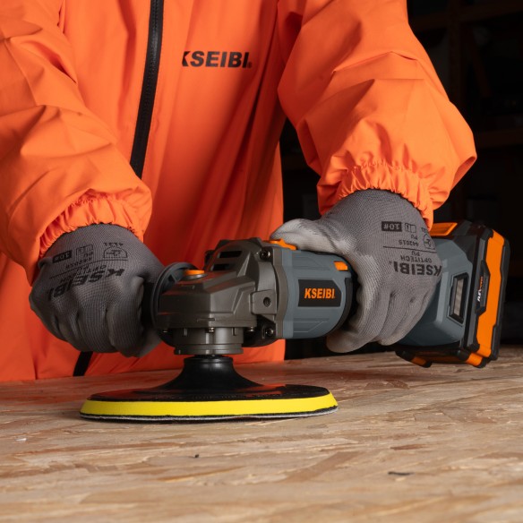 Lucidatrice/levigatrice brushless a batteria KPO 20VEC-180 | KSEIBI