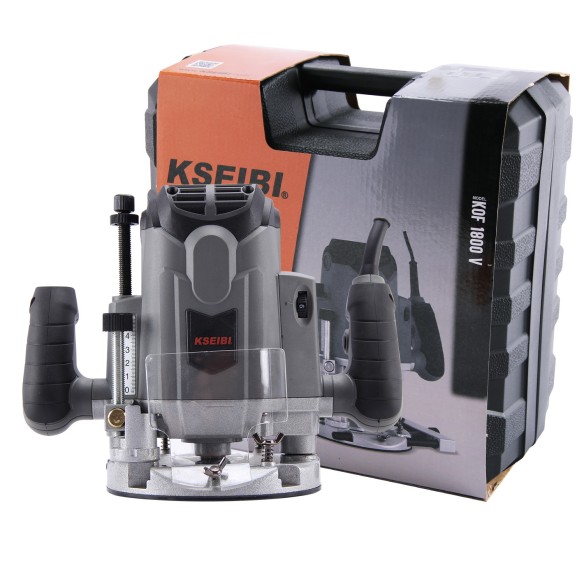 Potente Fresadora KOF 1800 V, Ideal para Carpintería | KSEIBI