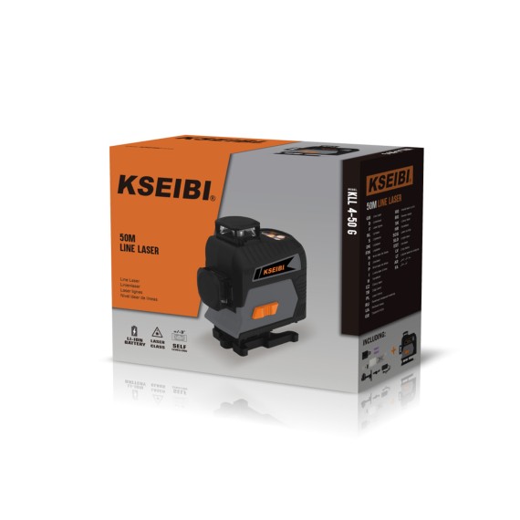 Laser de ligne KLL 4-50 G, 16 lignes, 50m | KSEIBI