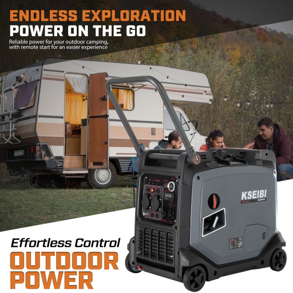 Inverter a Benzina KGI 5500 E: Potente Generatore Portatile | KSEIBI