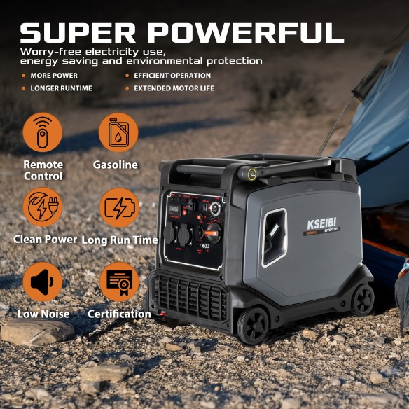 Gerador Inversor a Gasolina KGI 3800 E