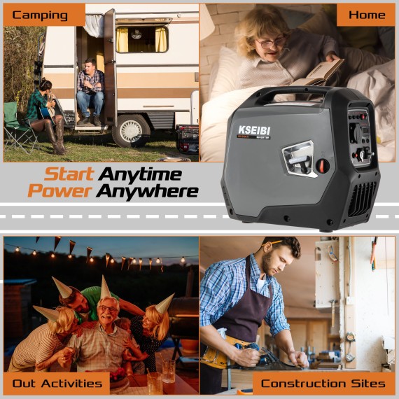 Inverter a Benzina KGI 2000 per Campeggio e Outdoor | KSEIBI