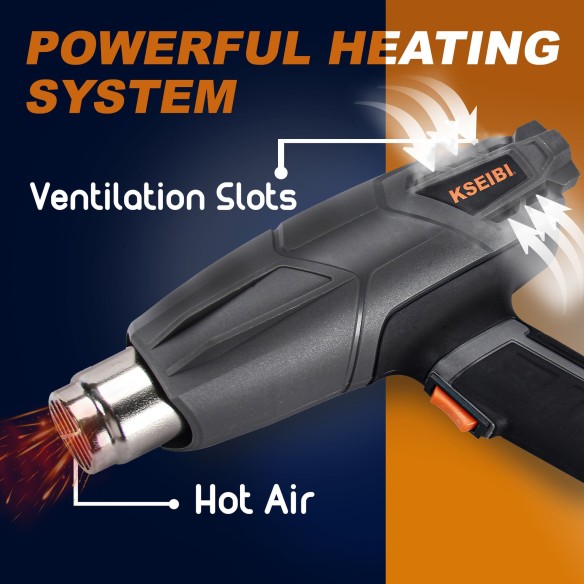"Professional KHG 20-55 B Heat Gun for Home and Industrial Use | KSEIBI"